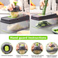 multi-functional vegetable cutting artifact vegetable cutter potato