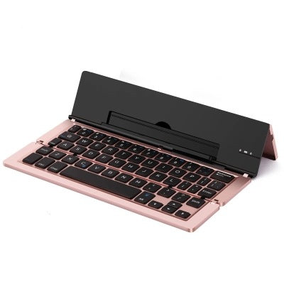 Ultra-thin folding bluetooth keyboard is suitable for Apple Android tablet mini ipad Xiaomi Huawei VIVO mobile phone universal