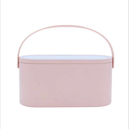 Style Spark:  Portable Cosmetic Box with light LED