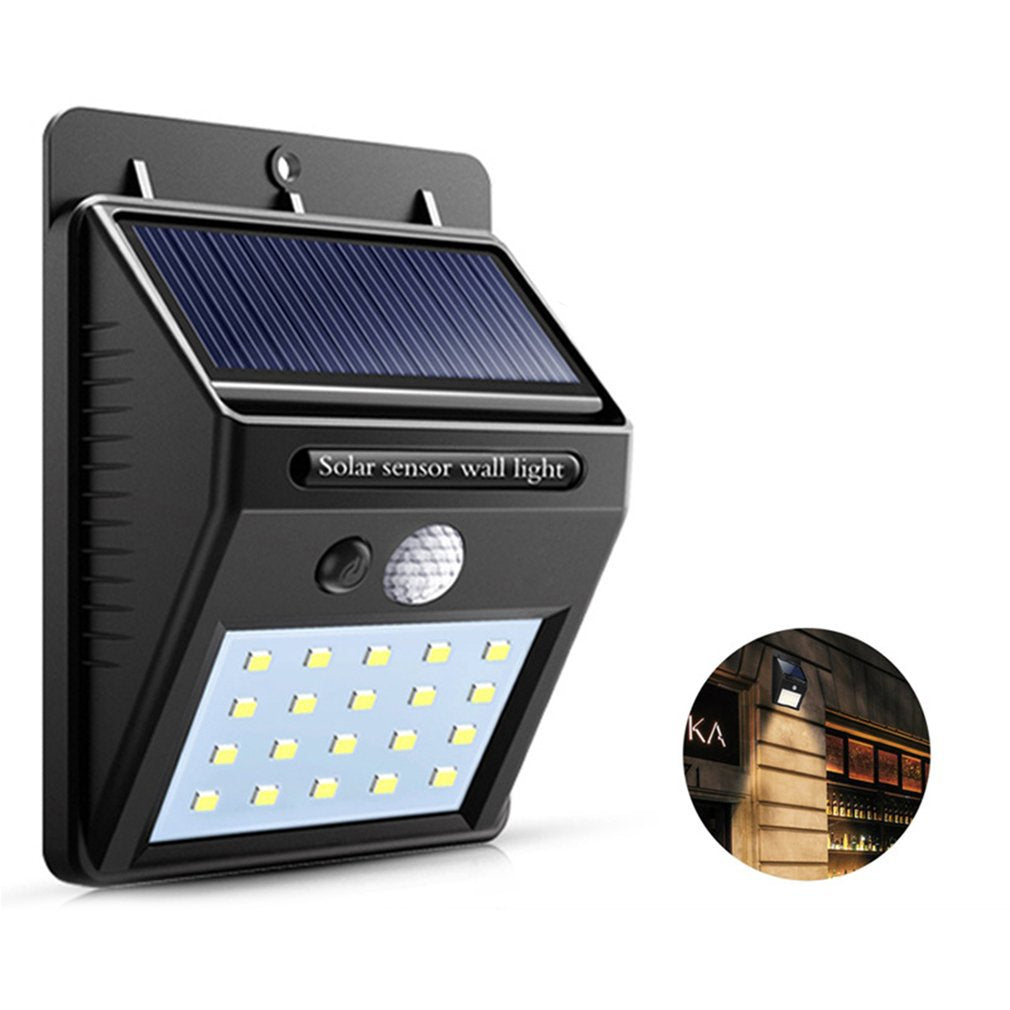 Solar outdoor Waterproof Wall Light