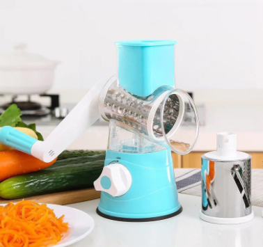 Manual Vegetable Cutter Slicer Kitchen Tools Multi-functional Round Mandoline Slicer Potato Cheese Kitchen Gadgets