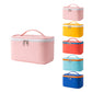 Korea candy color cosmetic bag female portable portable large-capacity waterproof PU net red storage bag aviation toiletry bag