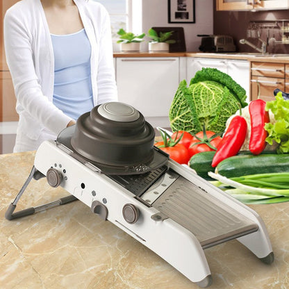 household multi-function vegetable cutter shredder grater stainless steel slicer kitchen potato cutting