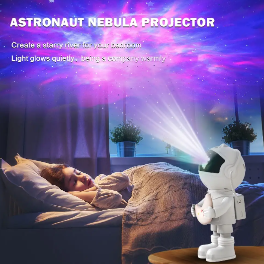 Astronaut Galaxy Projector Night Light Gift Starry Sky Star