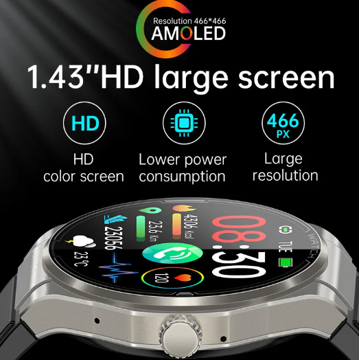 43" amoled display bluetooth smart watch43" amoled display bluetooth