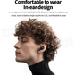 LCD smart color screen touch screen ANC ENC active noise reduction Bluetooth headset