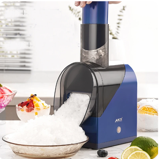 Portable USB rechargeable shaved ice machine