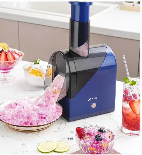 Portable USB rechargeable shaved ice machine