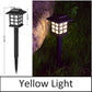 Solar outdoor LED lawn light small house light mini solar light small palace light courtyard atmosphere garden light