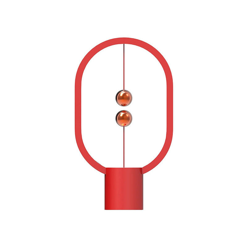 Magnetic Table Lamp Red