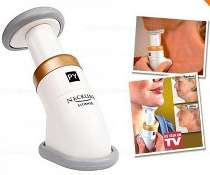 Neckline slimmer chin massager