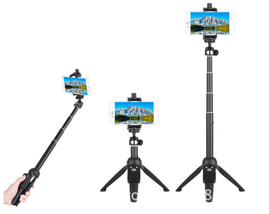 Multifunction Selfie Stick Tripod with Bluetooth Remote