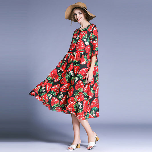 Strawberry Charm Dress-2024