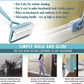 retractable handle cleaning rod