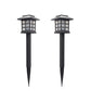 Solar outdoor LED lawn light small house light mini solar light small palace light courtyard atmosphere garden light