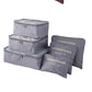 -piece suit waterproof underwear finishing bag travel storage 6-piece