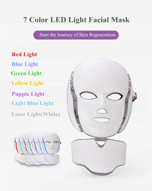 7 color Light LED Mask Instrument