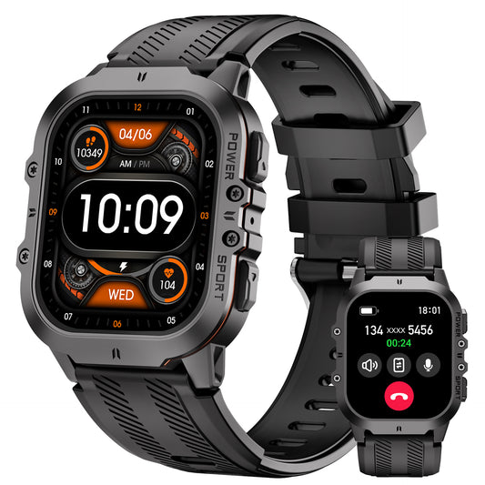 New C26 Smart Watch Amoled Screen Bluetooth Calling Three-Proof Outdoor Waterproof Monitoring Sports