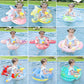 summer cartoon inflatable seat swimming ring age