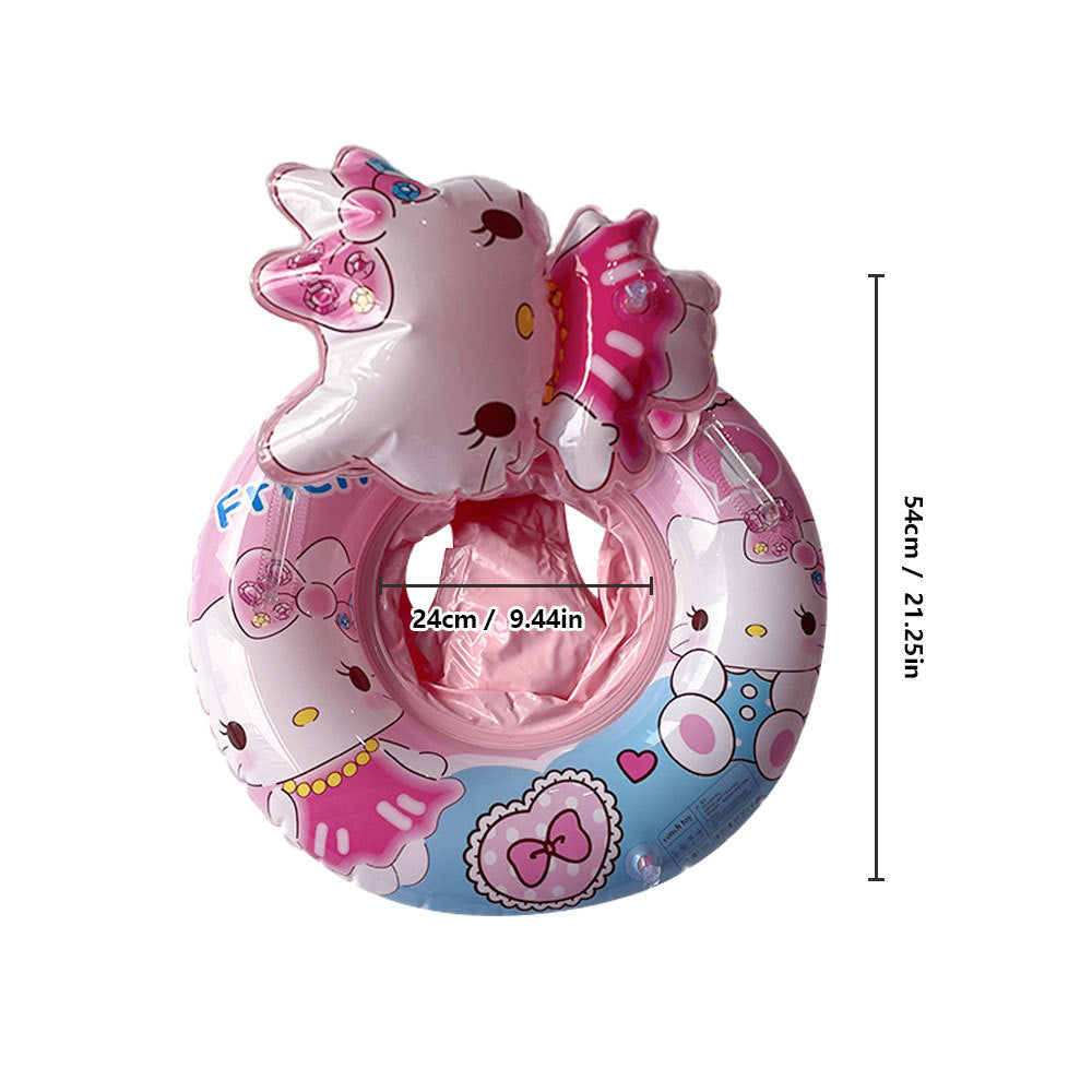 summer cartoon inflatable seat swimming ring age