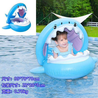 summer cartoon inflatable seat swimming ring age