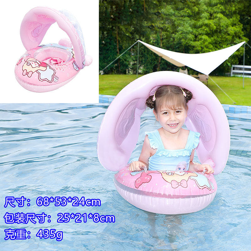 summer cartoon inflatable seat swimming ring age