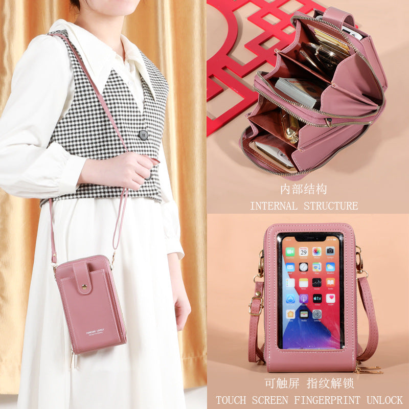 Pastel Posh - Touch Screen Mobile Phone bag