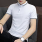 Summer stand-up collar Paul POLO shirt business gentleman