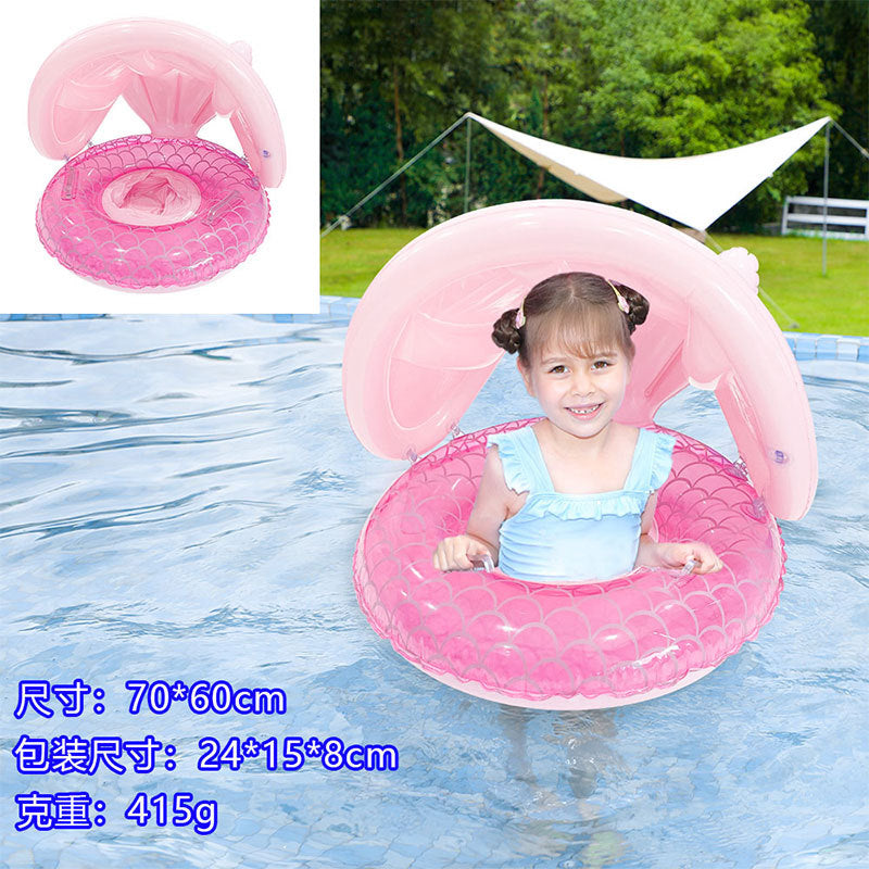 summer cartoon inflatable seat swimming ring age