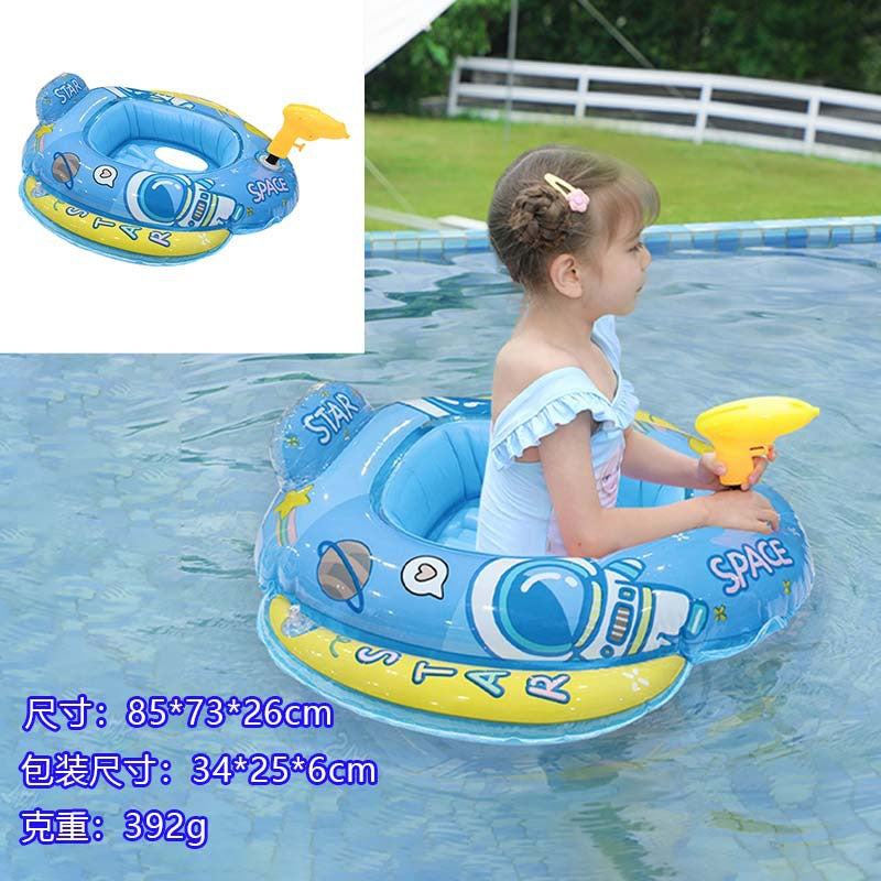 summer cartoon inflatable seat swimming ring age