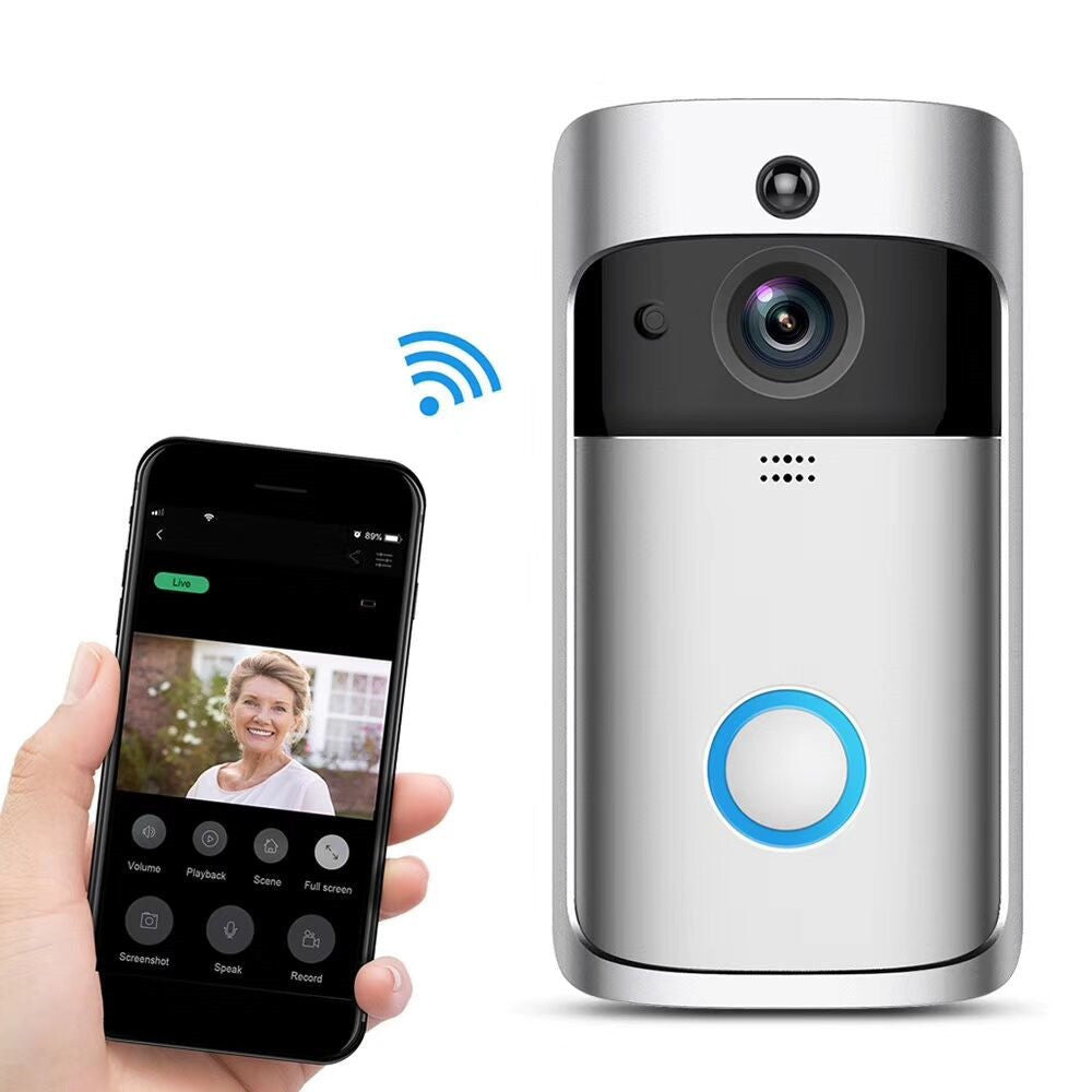 Smart Doorbell Camera in use