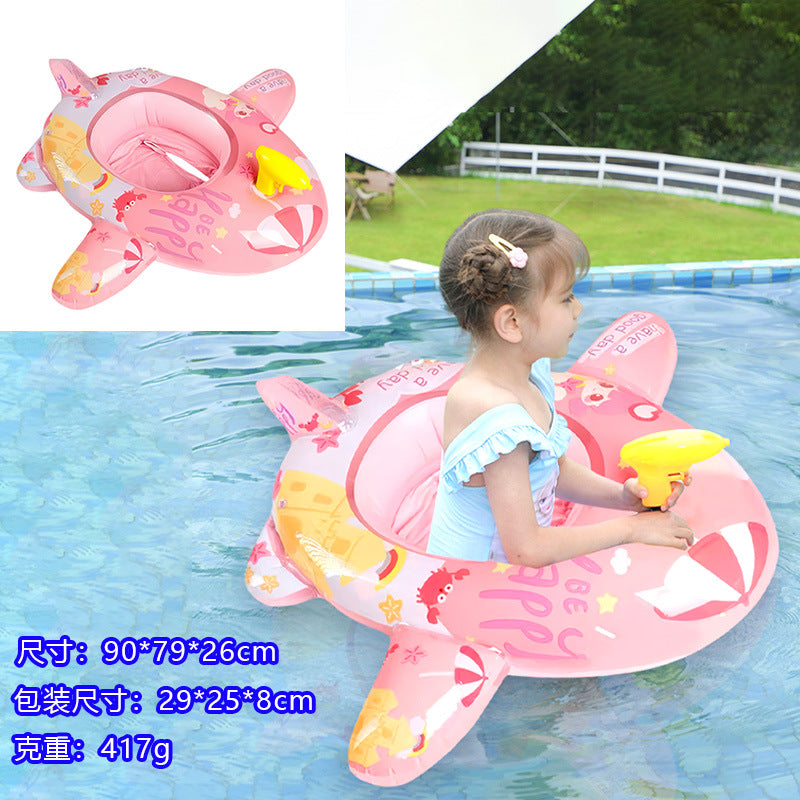 summer cartoon inflatable seat swimming ring age