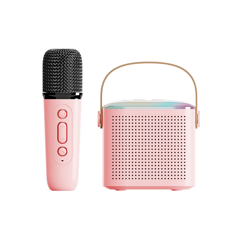 Child Bluetooth speaker home wireless karaoke audio microphone