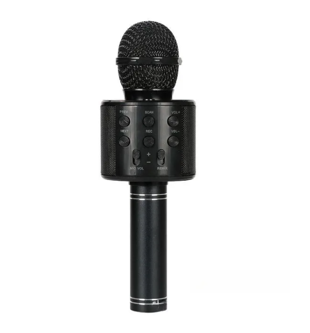 Bluetooth Karaoke Microphone Black
