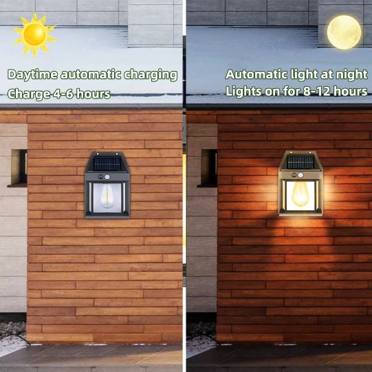 Outdoor Solar Wall Lamp